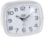 Trevi SL 3054 kvarc ébresztőóra LED megvilágítással, elektronikus ébresztéssel és halk SWEEP működéssel, fehér színben (305401)