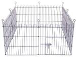  ABC-ZOO Grilaj Dog Park Black Lux 8-hexagonal, M - 61 x 76 cm
