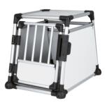 TRIXIE Trixie Cușcă de transport din aluminiu pentru câini, pentru mașină M 53 x 61 x 74 cm