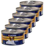 ONTARIO ONTARIO Conservă pentru câinii adulți, Bucăți de Pui + Nugget, 6 x 200g