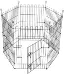  ABC-ZOO Grilaj Dog Park Black Lux 6-hexagonal, M - 61 x 76 cm