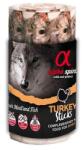 Alpha Spirit Alpha Spirit 16 Sticks - Bastonașe de curcan 160 g
