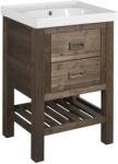 SAPHO Brand dulap 56x43x83 cm sub chiuveta pe picioare stejar BA068S (BA068S)