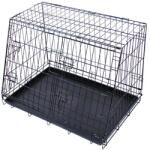  ABC-ZOO Cușcă metalică pentru câini în mașină 62 x 48 cm, negru