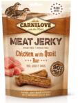 CARNILOVE Carnilove Dog Jerky Carne de pui și prepeliță 100 g