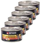 ONTARIO Conservă ONTARIO Junior for dog, Chicken pieces + Cartilage, 6 x 200g