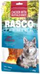 Rasco Rasco Premium Gustare uscată cu pui și nod de bizon 120 g