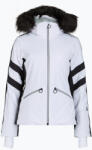 CMP Geacă de schi pentru femei CMP 35W0246 Zip Hood Synthetic Fur bianco