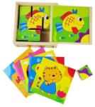 Fakopáncs 9 db-os mesekocka kirakó, halacskás (3267)