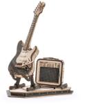ROBOTIME 3D elektromos gitár lézervágott fa modell 140db-os 3D Puzzle TG605K (9228)