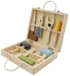 LINDA Szerszámkészlet 7db-os fából fadobozban (8304)