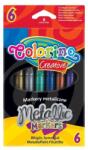 Colorino metálos színű filctoll 6db 32582 (32582PTR)
