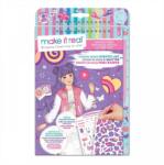 Make It Real divattervező vázlatfüzet - karcoló groove hangulat (MIR3211)