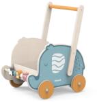 Viga Toys PolarB Járássegítő kocsi tárolóval - elefántos 6163 (6163)