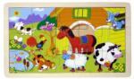 Fakopáncs Puzzle 15 db-os farm állatai (3263)