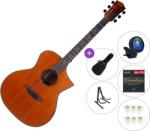 BromoGuitars BAT4MC Premium SET Natural Akusztikus gitár