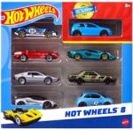 Mattel Set 8 masini metalice, Hot Wheels, 1: 64, HPV78