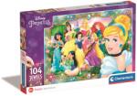 Clementoni Puzzle Clementoni Disney Princess Jewels, 104 piese (S00020147_001w) Puzzle
