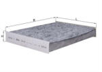 MAHLE Filtru habitaclu cu carbon activ MAHLE LAK891