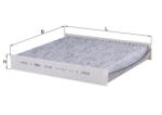 MAHLE Filtru habitaclu cu carbon activ MAHLE LAK220