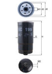 MAHLE Filtru combustibil MAHLE KC199