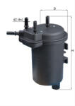 MAHLE Filtru combustibil MAHLE KL432