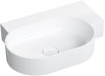 Omnires Ovo M+ mosdótál 64x44 cm sarok klasszikus-mosdótálak fehér fényes OVO645UWPBP (OVO645UWPBP)