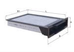 MAHLE Filtru habitaclu cu carbon activ MAHLE LAK304