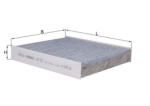 MAHLE Filtru habitaclu cu carbon activ MAHLE LAK923