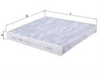 MAHLE Filtru habitaclu cu carbon activ MAHLE LAK1123