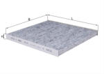 MAHLE Filtru habitaclu cu carbon activ MAHLE LAK301