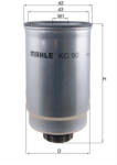 MAHLE Filtru combustibil MAHLE KC90