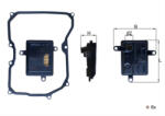 MAHLE Filtru hidraulic MAHLE HX267D