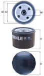 MAHLE Filtru ulei MAHLE OC64