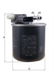 MAHLE Filtru combustibil MAHLE KL911