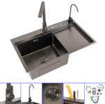 Leziter Dahlia III rozsdamentes mosogató (LRMDA-3) - homelux