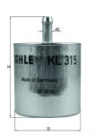 MAHLE Filtru combustibil MAHLE KL315