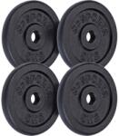 SC Sports Öntöttvas tárcsa készlet 20 kg 30 mm 4 x 5 kg (10002965) - kokiskashop Súlytárcsa