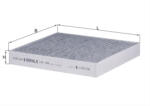 MAHLE Filtru habitaclu cu carbon activ MAHLE LAK436