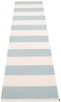 Pappelina Светлосиня и кремава пътека за открито и закрито 70x300 cm Bob Blue Fog - Pappelina (BO3H730)