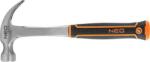 NEO TOOLS 25-104 Szeghúzó Kalapács, 600G, Monoblokk, Kétkomponensű Markolat (V31AC-TOP-25-104) (V31AC-TOP-25-104)