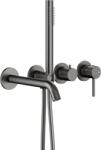 Armatura Moza Gun Metal Grey kád és zuhany csaptelep süllyesztett grafit 5039-411-61 (503941161)