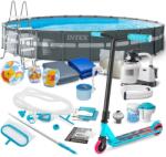Intex Kerti medence szerkezettel 732 x 132 cm 20 az 1-ben INTEX 26340 + INGYENES robogó (26340-20W1-1541)