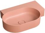 Omnires Ovo M+ mosdótál 64x44 cm sarok klasszikus-mosdótálak rózsaszín OVO645UWPCO (OVO645UWPCO)