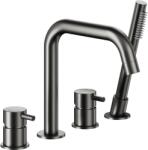 Armatura Moza Gun Metal Grey kád és zuhany csaptelep fürdőkád fölé grafit 5035-210-61 (503521061)