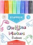Starpak Outline 8 Színű Filctoll Készlet (STK MAR6) (STK MAR6)