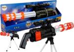 LEAN Toys Elemmel Működő Mesterlövész Puska Forgóágyú Rendőrség 62 Cm 6766 (6766) (6766)
