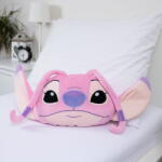 Jerry Fabrics Детска възглавница от флийс 41x32 cm Lilo and Stitch "Angel Pink" - Jerry Fabrics (24SC166)