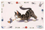 TRIXIE Tál alátét Comic Cat 44×28cm - origopet