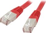 XtendLan UTP CAT6 Összekötő Piros 25cm PK_6FTP0025red (PK_6FTP0025red) (PK_6FTP0025red)